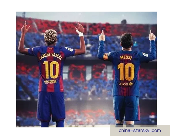 18岁亚马尔模仿梅西彩虹破门